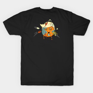 Rotten Orange Hitler - Back T-Shirt